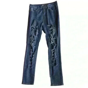 Ripped Blue Jeans